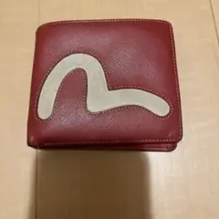 EVISU エヴィス カモメ レザーウォレット 折り財布 黒 二つ折り EVISU - EVISU2つ折り財布の通販 by k's shop｜エヴィスジーンズ