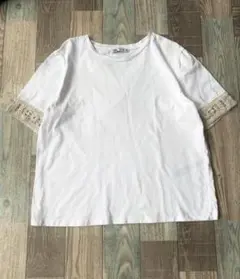 ZARAザラ☆袖口レースの素敵なTシャツ