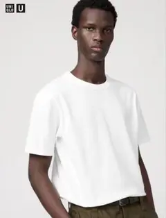 【3枚セット】UNIQLO U ホワイト クルーネックTシャツ Mサイズ