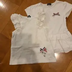 BEBE白トップス2枚セット