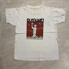 90s シングルステッチ USA製 香港 政治 アート Tシャツ
