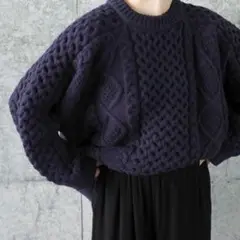 セレクトモカ　ケーブルニット