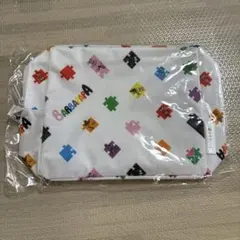 バーバパパ　カラフルパズルデザイン ポーチ