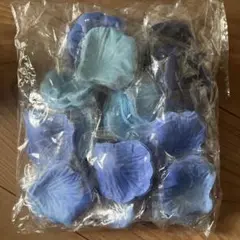 花びら　青色　フェイクフラワー