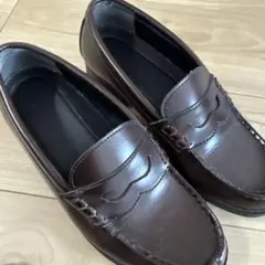 ENTRY ローファー　茶色　22.5