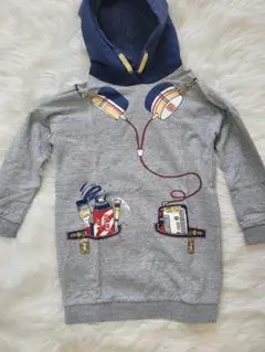 LITTLE MARC JACOBS パーカー 5サイズ グレー/ネイビー