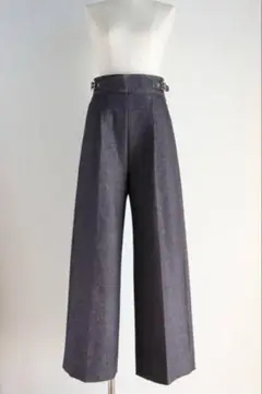 girlish グルカデニムII 36 新品未使用 Girlish ガーリッシュSt.cecilia グルカデニムワイドパンツ Ⅱ