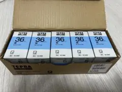 純正品　テプラテープ　KING JIM SC36B