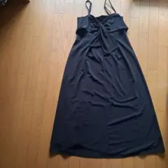 ブラック キャミワンピース