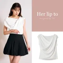 herlipto ハーリップトゥ Celestia Top White