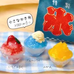 ＊小さなかき氷＊ミニチュアフード