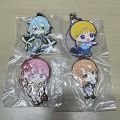 アニメラバーキーホルダーセット 4点