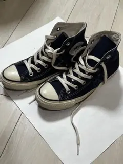 Converse ハイカットスニーカー ネイビー