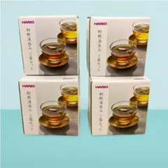 耐熱 湯呑みグラス 8客セット 170ml HU-0830