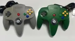 ニンテンドー64 コントローラー グレージャンク品