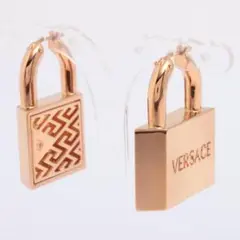【新品同様・レア品】ヴェルサーチ パドロック ピアス イヤリング グレカ