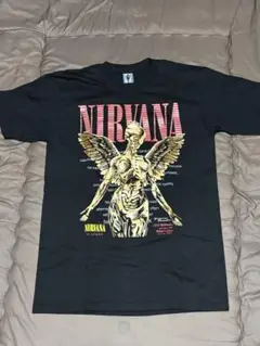 ニルバーナ ニルヴァーナ Tシャツ 黒L サイズ美中古