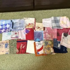 和柄・花柄ハンカチ　まとめ売り