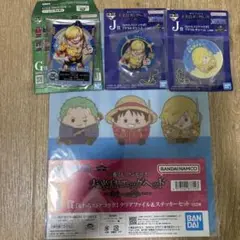 ワンピース 1番くじ　サンジ アクリルスタンドセット