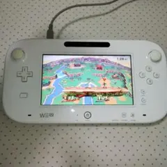wiiu ゲームパッド　白