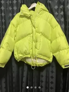 FRAY I.D ショートダウン ネオンイエロー
