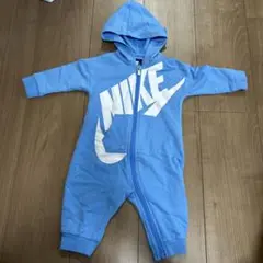Nike フルジップロンパース 70-75cm 青