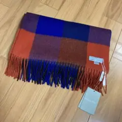 新品未使用 ジョシュアエリス マフラー チェック ストール