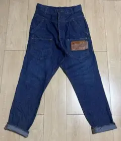mercibeaucoup × Lee コラボ サルエルデニムパンツ うしろまえ