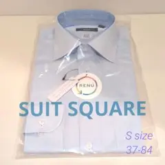 ♪【新品 未使用】SUIT SQUARE 形態安定 ワイドカラードレスシャツ♪