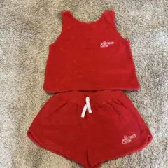 ZARA タオル生地 セットアップ