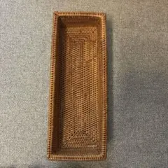 バリ島 アタ 長方形 トレイ　②