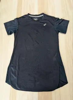 asicsショートスリーブTシャツ S ネイビー(レディース)