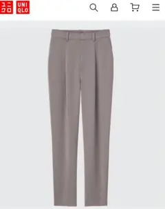 ［UNIQLO］＊シルフィールジョガーパンツ＊　BEIGE / X L
