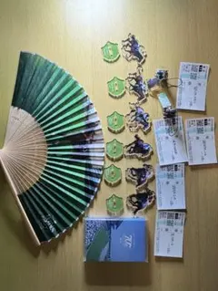 競馬　アクリルスタンド　ダノンファンタジーセンス馬券5枚　70thアニバーサリー