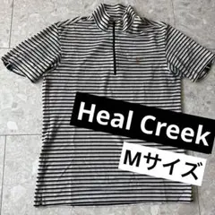 Heal Creek ヒールクリーク　ゴルフ　メンズ　ハーフジップシャツ