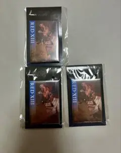 FF7 エバークライシス　くじ　E賞　メタリック風カンバッジ　レッドⅩⅢ