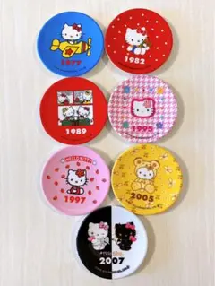 サンリオ ハローキティ 45周 anniversary メラミンプレート 小皿