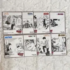 ジャンプフェア25 購入特典 ミニ色紙