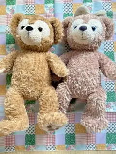 ダッフィー&シェリーメイ　ぬいぐるみセット