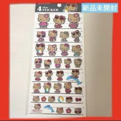 【新品未開封】サンリオ　シール　日焼け　キティ　サンリオ　夏　入手困難