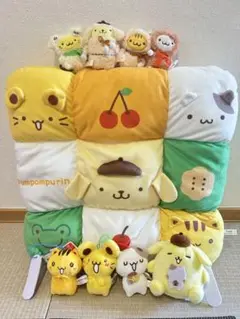 値下げ＊ポムポムプリン　チームプリン！　クッション　マスコット　まとめ売り
