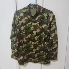 在庫処分セール！階級章付き！迷彩ロングTシャツ Mサイズ