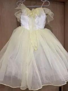 バレエ衣装　イエロー　黄色