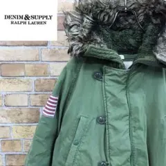 ●デニムu0026サプライ●N-3B ミリタリーダウンジャケット ラルフローレン ボア
