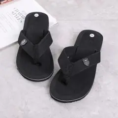 27cm ブラック　ビーチサンダル　サンダル　ビーサン メンズ 軽量　男女兼用