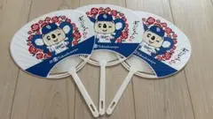 ドアラうちわ 中日ドラゴンズ JR高島屋 2025年8月27日配布 3点セット