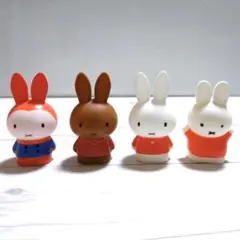miffy ソフビマスコット ４種セット DickBruna