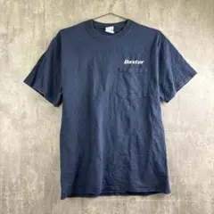 Baxter ロゴ ポケットTシャツ M PORT&COMPANY ダーク