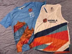 マニラマラソン 大会記念Tシャツ　タイ　Lサイズ