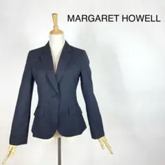 MARGARET HOWELL ストライプ テーラードジャケット 1S